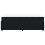 Box spring bed with black synthetic leather mattress 90x190 cm by , Beds and slatted bases - Ref: Foro24-3285610, Price: 300,...