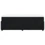 Box spring bed with black synthetic leather mattress 90x190 cm by , Beds and slatted bases - Ref: Foro24-3285610, Price: 304,...