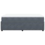 Boxspringbett mit dunkelgrauem Samtmatratze 120x190 cm. von , Betten und Lattenroste - Ref: Foro24-3285627, Preis: 402,31 €, ...
