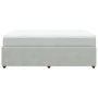 Cama box spring con colchón terciopelo gris claro 140x190 cm de , Camas y somieres - Ref: Foro24-3285638, Precio: 444,36 €, D...