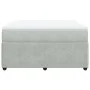 Boxspringbett mit hellgrauem Samtmatratze 140x200 cm. von , Betten und Lattenroste - Ref: Foro24-3285644, Preis: 442,62 €, Ra...
