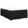 Box spring bed with black velvet mattress 140x200 cm by , Beds and slatted bases - Ref: Foro24-3285646, Price: 489,26 €, Disc...