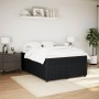 Cama box spring con colchón terciopelo negro 140x200 cm de , Camas y somieres - Ref: Foro24-3285646, Precio: 505,90 €, Descue...
