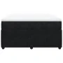 Box spring bed with black velvet mattress 140x200 cm by , Beds and slatted bases - Ref: Foro24-3285646, Price: 489,26 €, Disc...