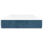 Taschenfederkernmatratze dunkelblaues Samt 80x210x20cm von , Matratzen - Ref: Foro24-4016562, Preis: 117,62 €, Rabatt: %
