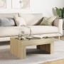 Coffee table with Infinity LED Sonoma oak 70x50x30 cm by , Coffee table - Ref: Foro24-847611, Price: 86,12 €, Discount: %