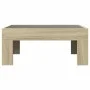 Coffee table with Infinity LED Sonoma oak 70x50x30 cm by , Coffee table - Ref: Foro24-847611, Price: 84,97 €, Discount: %