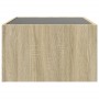 Coffee table with Infinity LED Sonoma oak 70x50x30 cm by , Coffee table - Ref: Foro24-847611, Price: 86,12 €, Discount: %