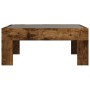 Coffee table with Infinity LED smoked oak 70x50x30 cm by , Coffee table - Ref: Foro24-847613, Price: 91,26 €, Discount: %