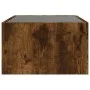 Coffee table with Infinity LED smoked oak 70x50x30 cm by , Coffee table - Ref: Foro24-847613, Price: 89,99 €, Discount: %