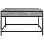 Coffee table with Infinity LED gray Sonoma 70x50x41 cm by , Coffee table - Ref: Foro24-847685, Price: 89,38 €, Discount: %