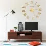 3D wall clock with modern gold design 100 cm XXL by vidaXL, Wall clocks - Ref: Foro24-325160, Price: 20,50 €, Discount: %