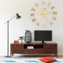 3D-Wanduhr mit modernem Golddesign 100 cm XXL von vidaXL, Wanduhren - Ref: Foro24-325160, Preis: 20,90 €, Rabatt: %