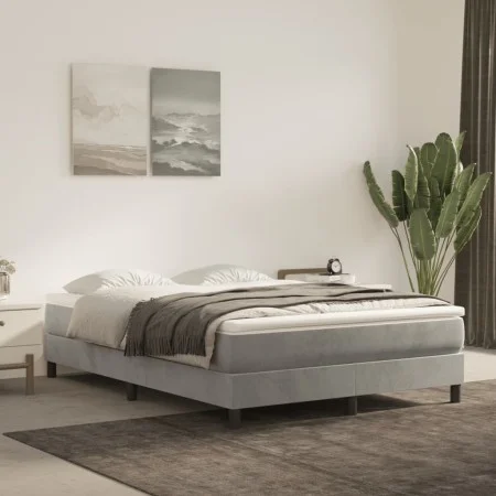 Taschenfederkernmatratze in hellem grauen Samt 120x210x20cm von , Matratzen - Ref: Foro24-4016576, Preis: 180,60 €, Rabatt: %