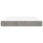 Taschenfederkernmatratze in hellem grauen Samt 120x210x20cm von , Matratzen - Ref: Foro24-4016576, Preis: 183,74 €, Rabatt: %