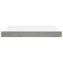Taschenfederkernmatratze in hellem grauen Samt 120x210x20cm von , Matratzen - Ref: Foro24-4016576, Preis: 180,60 €, Rabatt: %
