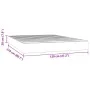 Taschenfederkernmatratze in hellem grauen Samt 120x210x20cm von , Matratzen - Ref: Foro24-4016576, Preis: 180,60 €, Rabatt: %