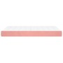 Pocket spring mattress velvet pink 120x210x20 cm by , Mattresses - Ref: Foro24-4016581, Price: 167,94 €, Discount: %