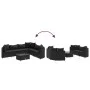 7-piece garden sofa set with black synthetic rattan cushions by , Garden sets - Ref: Foro24-3308379, Price: 481,79 €, Discoun...