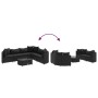 Set de sofás de jardín 7 pzas con cojines ratán sintético negro de , Conjuntos de jardín - Ref: Foro24-3308379, Precio: 495,5...