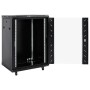 15U 19" IP20 black server rack 53x40x80 cm by , Network storage systems - Ref: Foro24-3307629, Price: 169,25 €, Discount: %