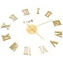 3D wall clock with modern gold design 100 cm XXL by vidaXL, Wall clocks - Ref: Foro24-325160, Price: 20,50 €, Discount: %