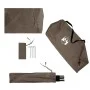 Waterproof brown shower curtain store by , tents - Ref: Foro24-4009405, Price: 64,18 €, Discount: %