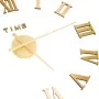 3D wall clock with modern gold design 100 cm XXL by vidaXL, Wall clocks - Ref: Foro24-325160, Price: 20,50 €, Discount: %