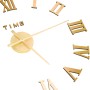 3D-Wanduhr mit modernem Golddesign 100 cm XXL von vidaXL, Wanduhren - Ref: Foro24-325160, Preis: 20,90 €, Rabatt: %