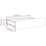 Cajones de cama 2 uds madera de ingeniería y tela gris oscuro de , Camas y accesorios - Ref: Foro24-833927, Precio: 60,10 €, ...