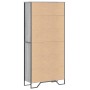 Ingenieurholzregal in Sonoma-Grau, 80x31x169 cm. von , Bücherregale und Regale - Ref: Foro24-3295315, Preis: 93,42 €, Rabatt: %