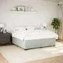 Light gray velvet bed frame 180x200 cm by , Beds and slatted bases - Ref: Foro24-3284649, Price: 231,30 €, Discount: %