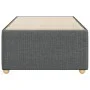 Single bed frame in dark gray fabric by , Beds and slatted bases - Ref: Foro24-3285072, Price: 125,80 €, Discount: %