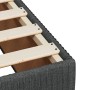 Single bed frame in dark gray fabric by , Beds and slatted bases - Ref: Foro24-3285072, Price: 126,57 €, Discount: %