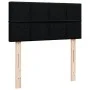 Cama box spring individual con colchón tela negro de , Camas y somieres - Ref: Foro24-3286859, Precio: 314,03 €, Descuento: %