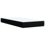 Single box spring bed with black fabric mattress by , Beds and slatted bases - Ref: Foro24-3286859, Price: 330,50 €, Discount: %