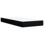 Single box spring bed with black fabric mattress by , Beds and slatted bases - Ref: Foro24-3286859, Price: 307,10 €, Discount: %