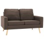 Brown fabric 2-piece sofa set by vidaXL, Sofas - Ref: Foro24-3056616, Price: 498,52 €, Discount: %