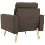 Brown fabric 2-piece sofa set by vidaXL, Sofas - Ref: Foro24-3056616, Price: 487,10 €, Discount: %
