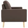 Brown fabric 2-piece sofa set by vidaXL, Sofas - Ref: Foro24-3056616, Price: 487,10 €, Discount: %