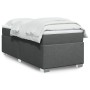 Boxspringbett mit dunkelgrauem Stoffmatratze 90x190 cm. von , Betten und Lattenroste - Ref: Foro24-3285177, Preis: 336,45 €, ...