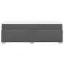 Box spring bed with dark gray fabric mattress 90x190 cm by , Beds and slatted bases - Ref: Foro24-3285177, Price: 330,58 €, D...