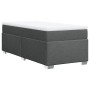 Boxspringbett mit dunkelgrauem Stoffmatratze 90x190 cm. von , Betten und Lattenroste - Ref: Foro24-3285177, Preis: 336,45 €, ...