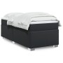 Cama box spring con colchón cuero sintético negro 90x190 cm de , Camas y somieres - Ref: Foro24-3285189, Precio: 308,77 €, De...
