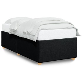 Schwarzes Stoffbettgestell 80x200 cm von , Betten und Lattenroste - Ref: Foro24-3284689, Preis: 118,10 €, Rabatt: %