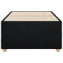 Estructura de cama de tela negro 80x200 cm de , Camas y somieres - Ref: Foro24-3284689, Precio: 116,70 €, Descuento: %