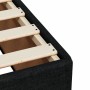 Black fabric bed frame 80x200 cm by , Beds and slatted bases - Ref: Foro24-3284689, Price: 118,10 €, Discount: %