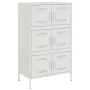 White steel sideboard 68x39x113 cm by , Sideboards - Ref: Foro24-842963, Price: 150,27 €, Discount: %