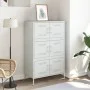White steel sideboard 68x39x113 cm by , Sideboards - Ref: Foro24-842963, Price: 150,27 €, Discount: %