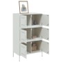 Weißer Stahlschrank 68x39x113 cm von , Sideboards - Ref: Foro24-842963, Preis: 151,99 €, Rabatt: %